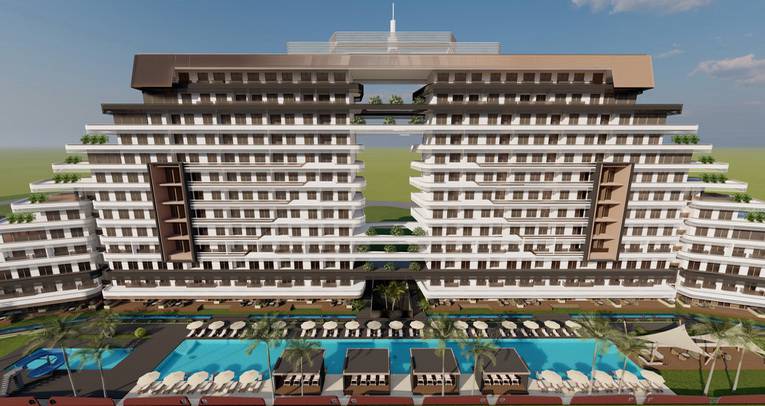 Apartments near the airport in Lara 