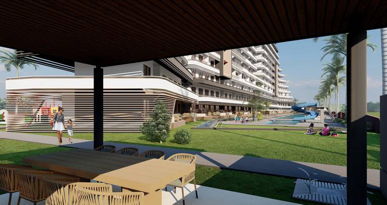 Apartments near the airport in Lara 