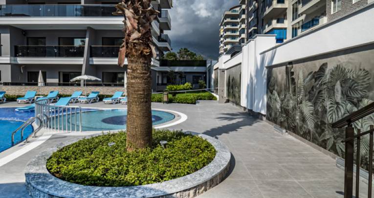 Spacious apartments in Mahmutlar