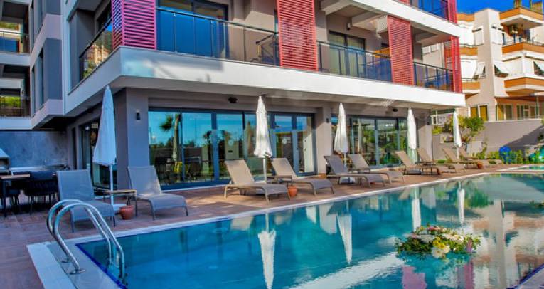 Complex close to Cleopatra beach