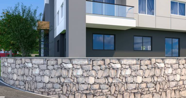 Apartments at luxury complex