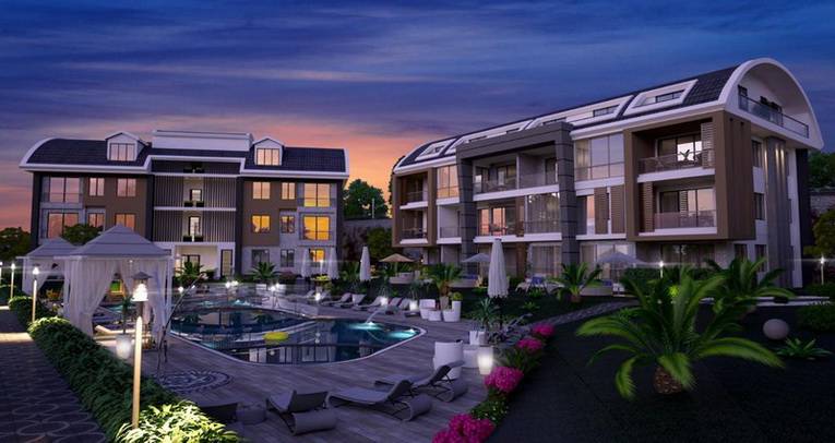 Apartments with panoramic view