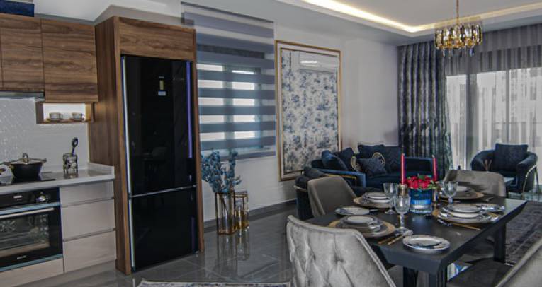 Spacious apartments in Mahmutlar