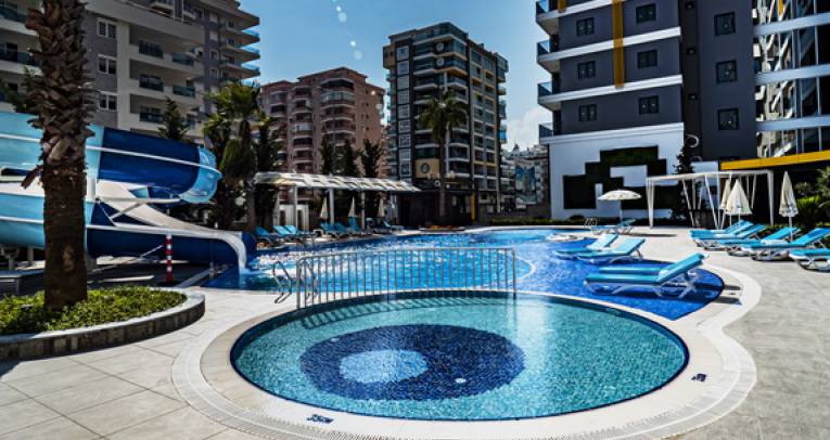 Spacious apartments in Mahmutlar