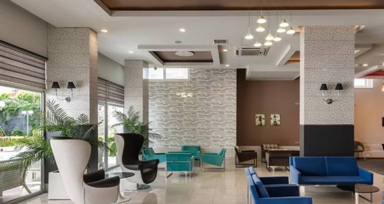 Small apartment in luxury complex