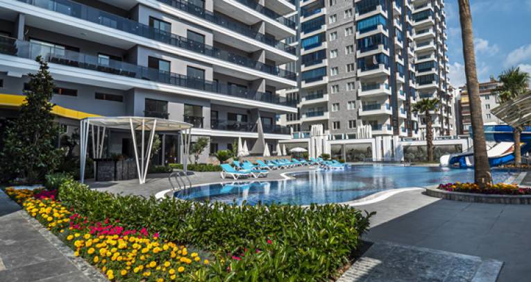 Spacious apartments in Mahmutlar