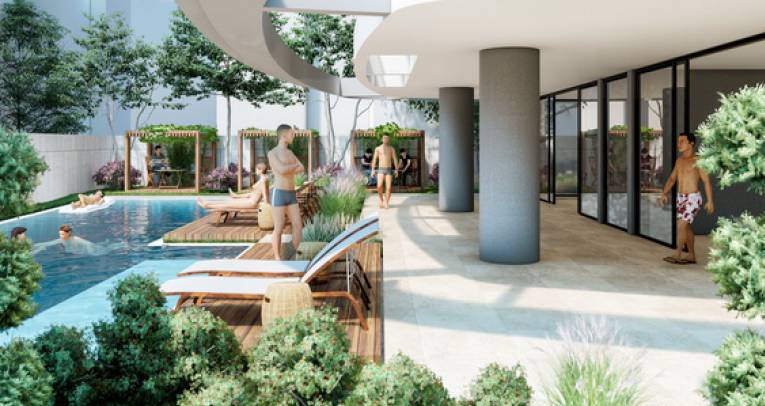 New project near Cleopatra beach