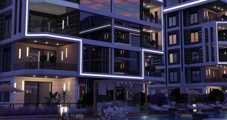 Apartments in green surroundings