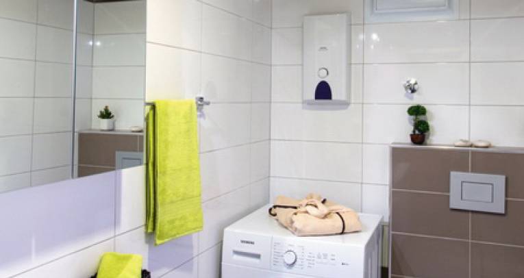 Small apartment in luxury complex