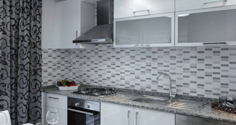 Small apartment in luxury complex