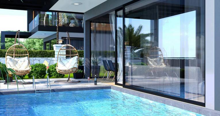 Bektas villas with private pool