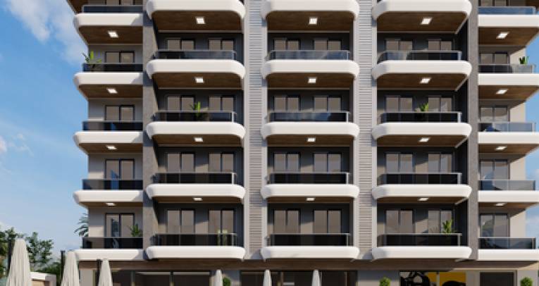 Off-plan apartments 100m from the sea