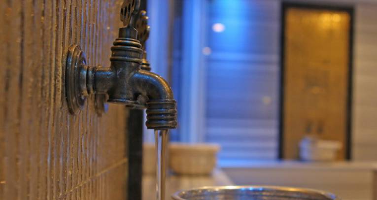 Small apartment in luxury complex