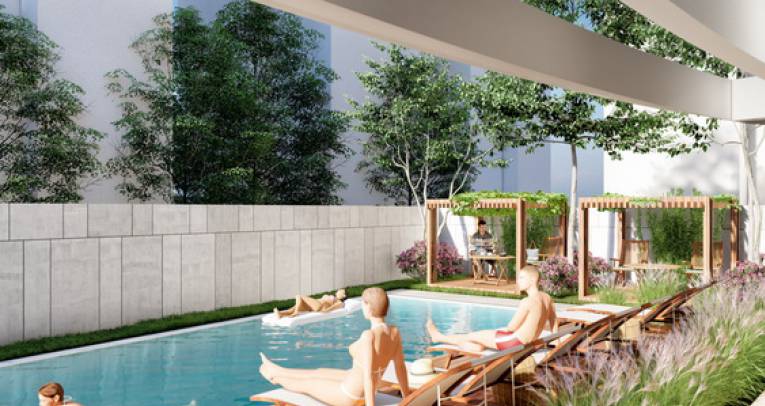 New project near Cleopatra beach