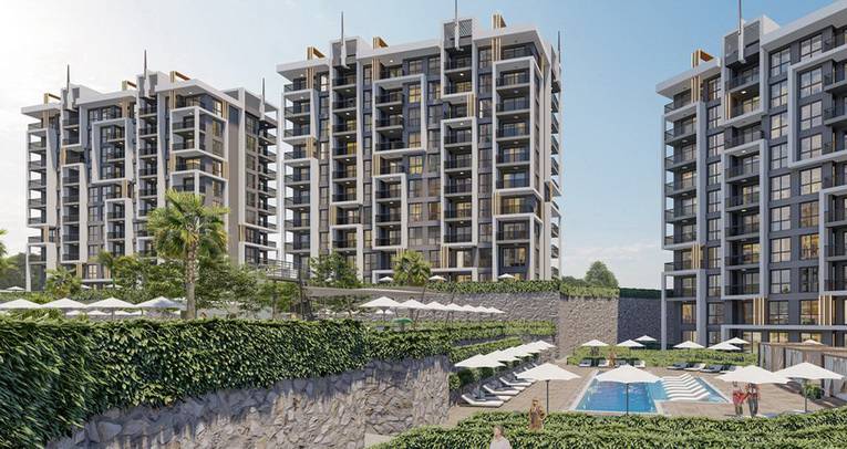 New luxury complex in Avsallar