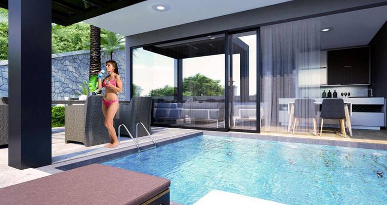 Bektas villas with private pool