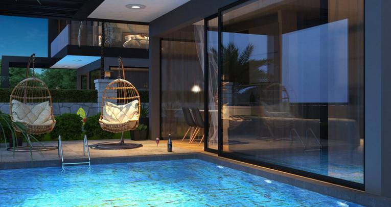 Bektas villas with private pool