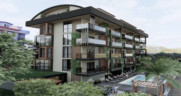 City apartments in Oba for sale