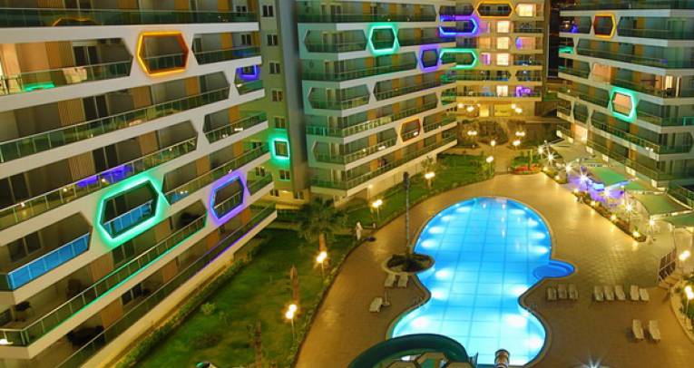 Small apartment in luxury complex