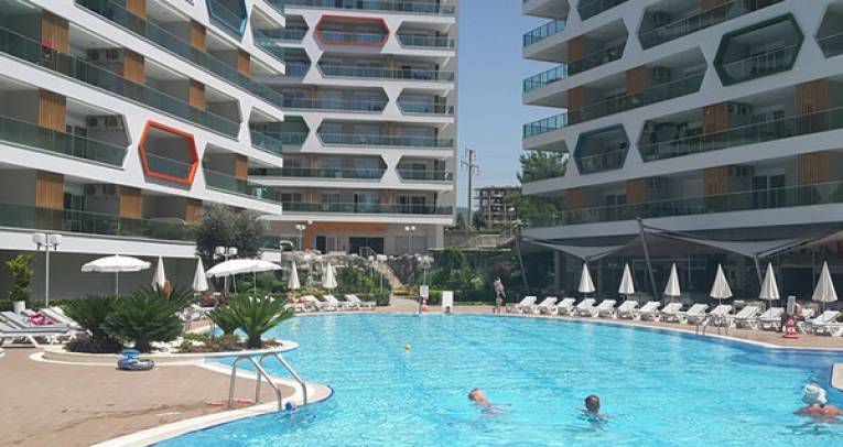 Small apartment in luxury complex