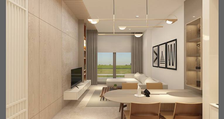 Apartments near the airport in Lara 