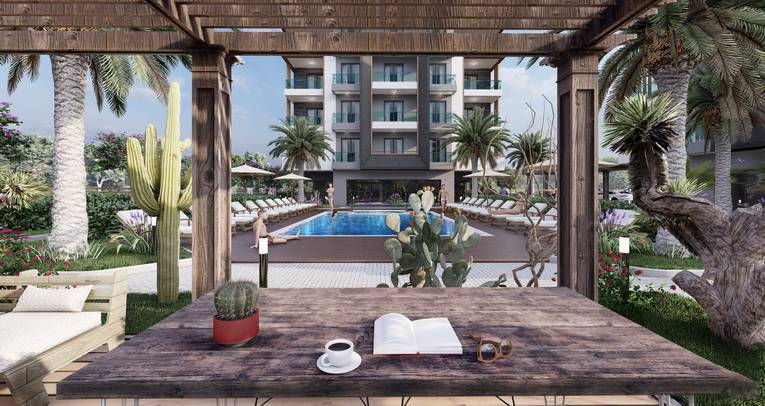 Apartments with splendid seaview