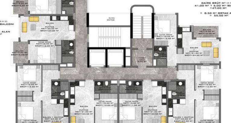 Apartments off-plan in Avsallar