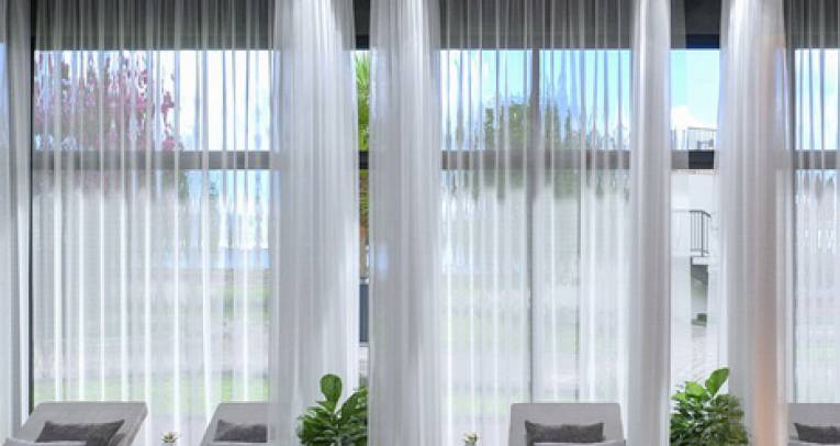 Apartments at luxury complex