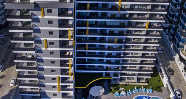Spacious apartments in Mahmutlar