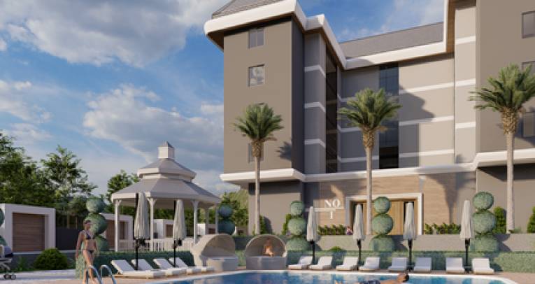 Off-plan apartments 100m from the sea