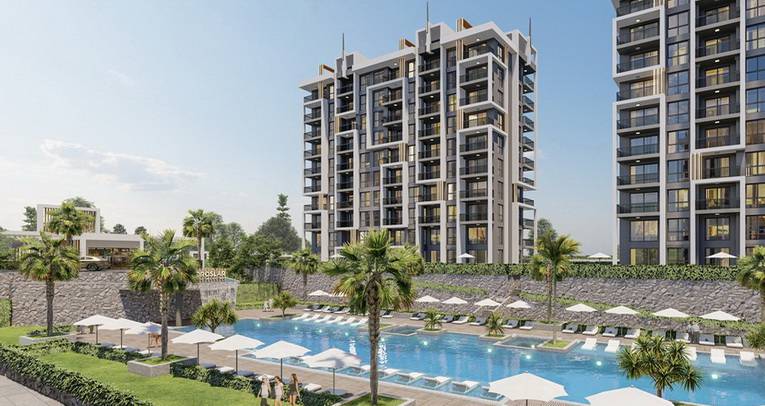 New luxury complex in Avsallar