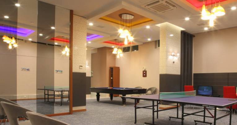 Small apartment in luxury complex