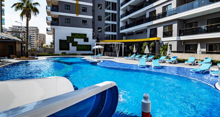Spacious apartments in Mahmutlar