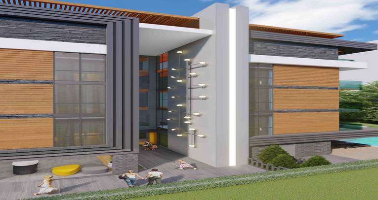 New complex in Alanya centre