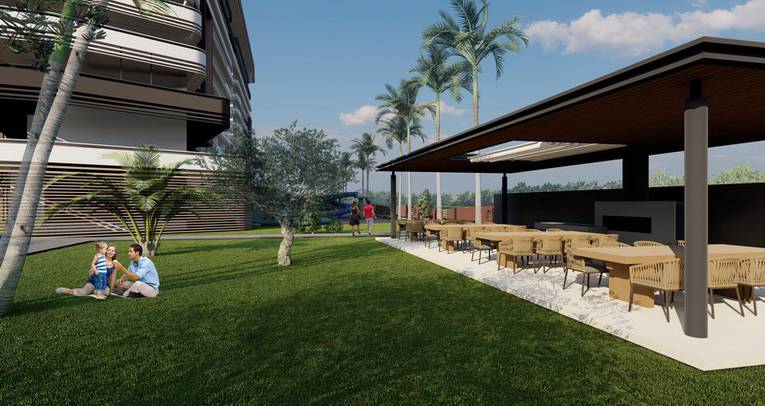 Apartments near the airport in Lara 