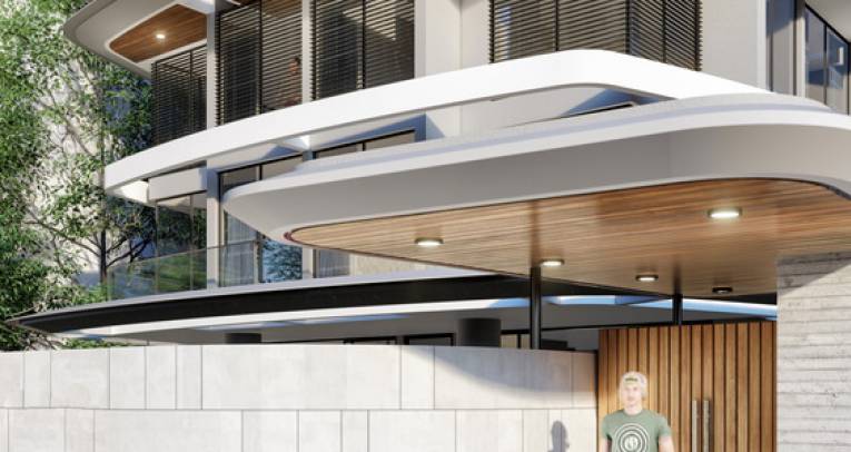 New project near Cleopatra beach