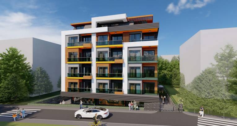 New complex in Alanya centre