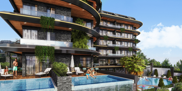 New off-plan project in Kestel
