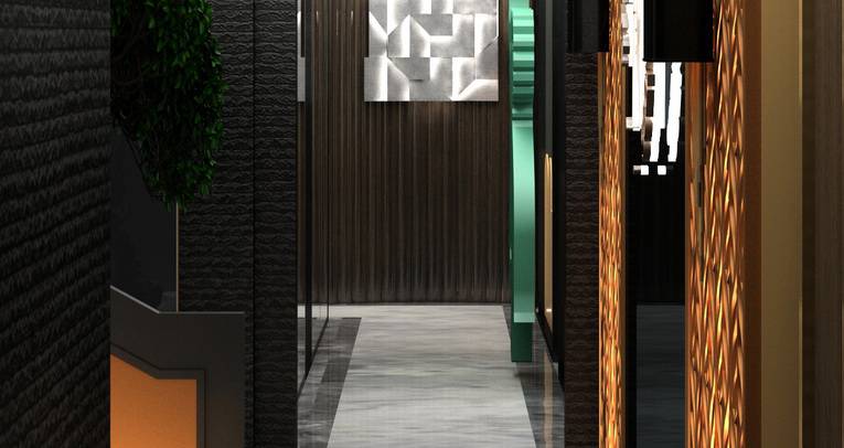 Apartments in green surroundings