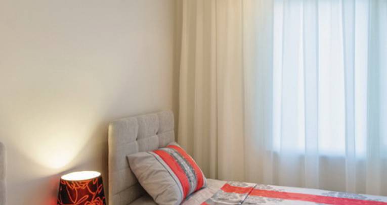 Small apartment in luxury complex