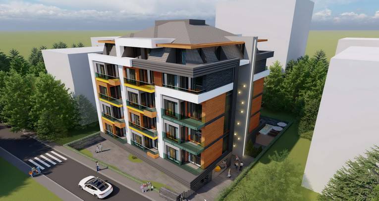 New complex in Alanya centre