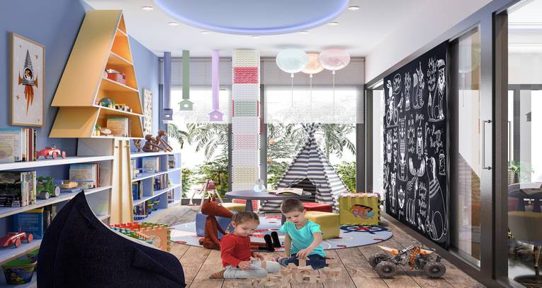 Appartementen op kleinschalig complex