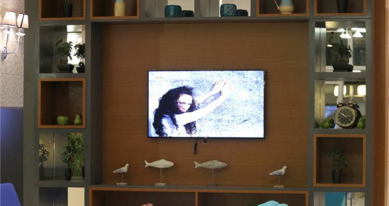 Small apartment in luxury complex