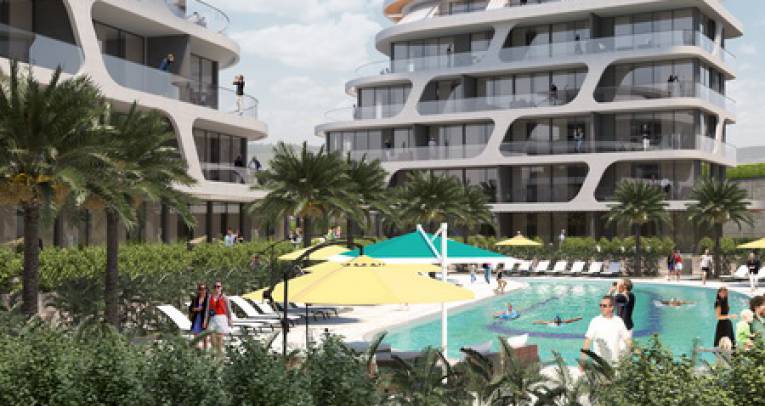 New complex in Oba - Alanya