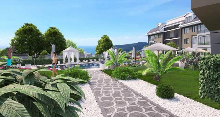 Apartments with panoramic view