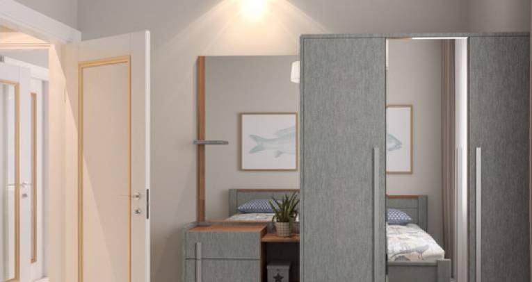 Apartments at luxury complex