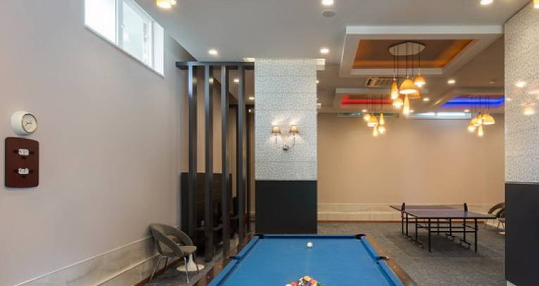 Small apartment in luxury complex