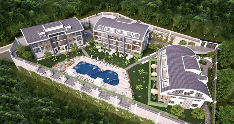 Apartments with panoramic view