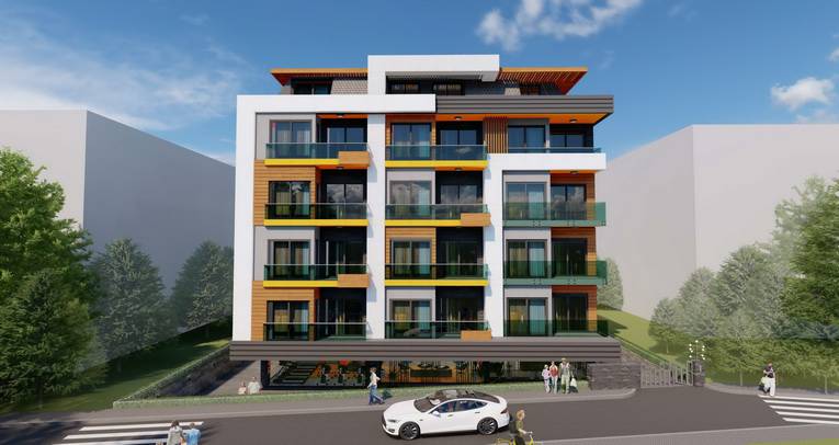 New complex in Alanya centre