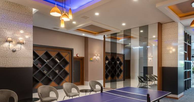 Small apartment in luxury complex